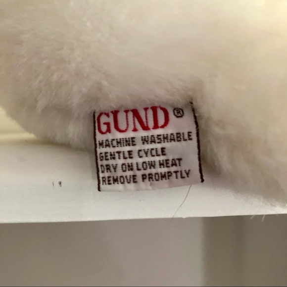 RARE GUND EASTER Rabbit 1990 with tag. Perfect collector condition. Easter Gift! - Picture 4 of 9